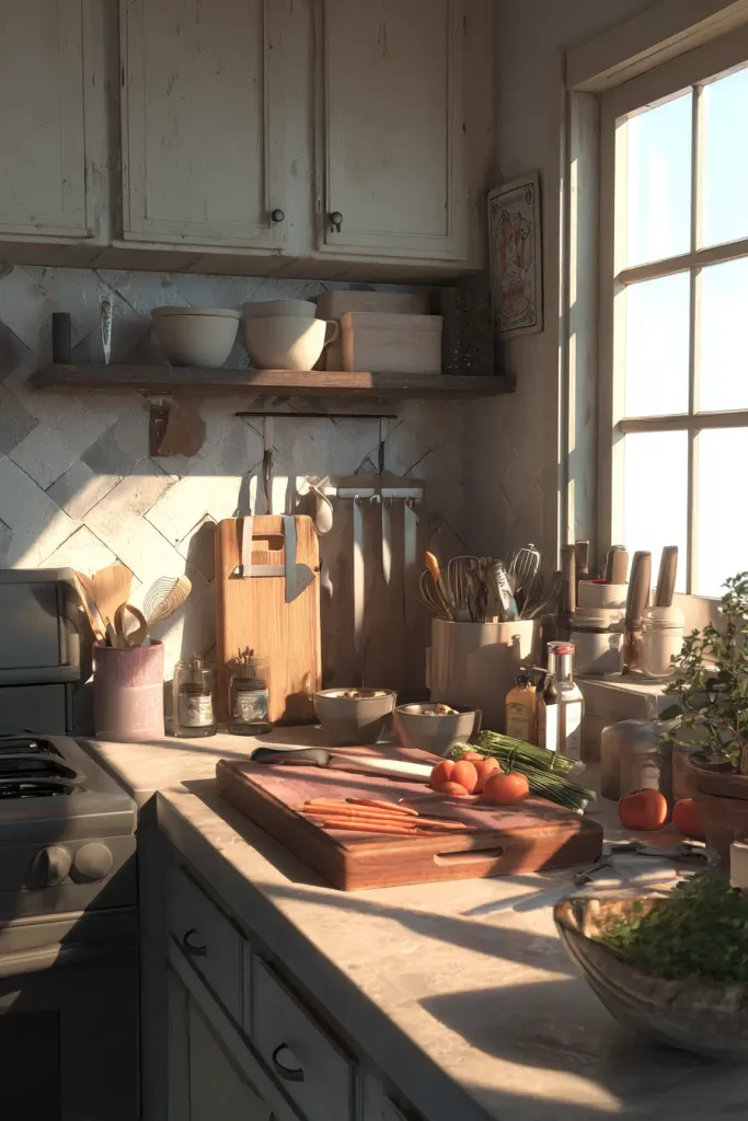 4. Set Up a Prep Station and Keep It There