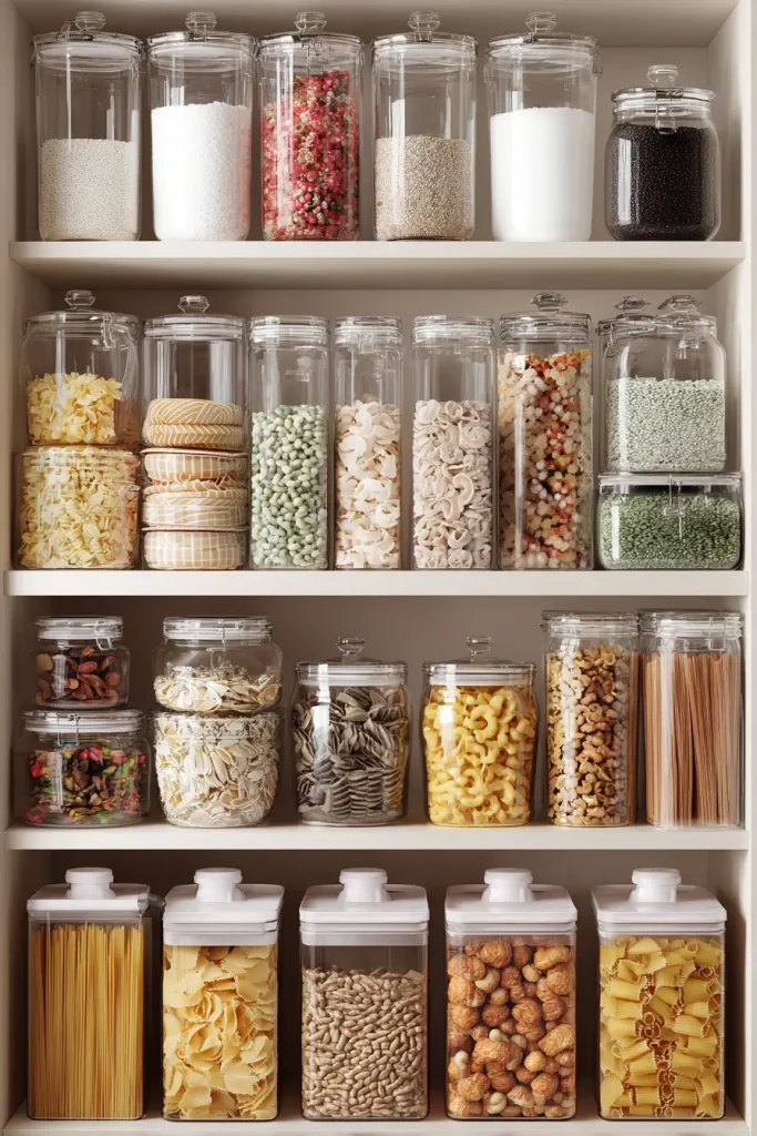 4. Switch to Uniform Food Containers