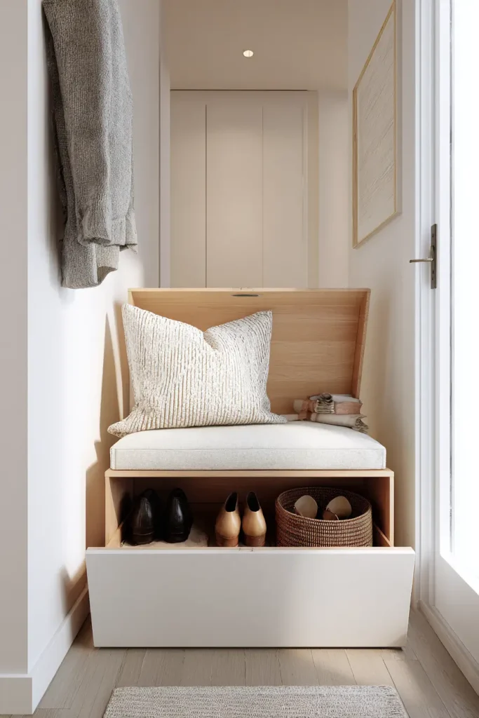 4. Use a Bench to Solve the Shoe Problem and the Seating Problem at Once