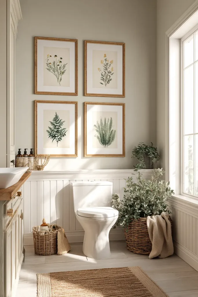 5. A Set of Three Botanical Prints