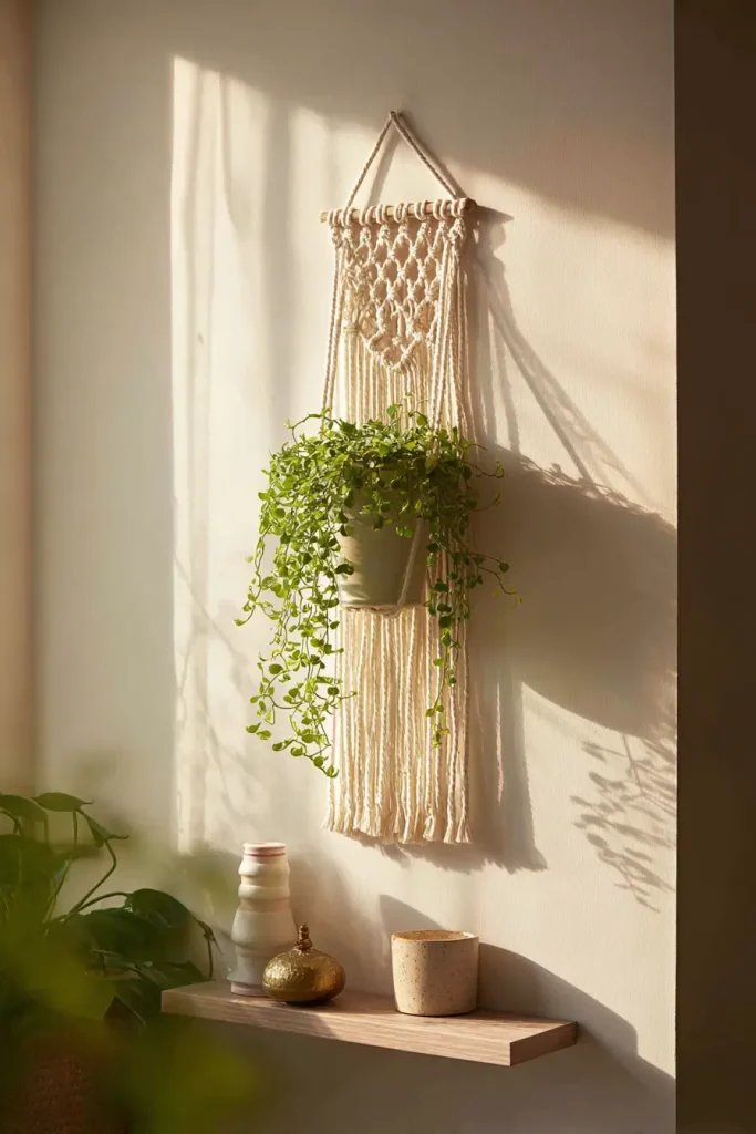 5. A Woven Tapestry in Earthy Colors