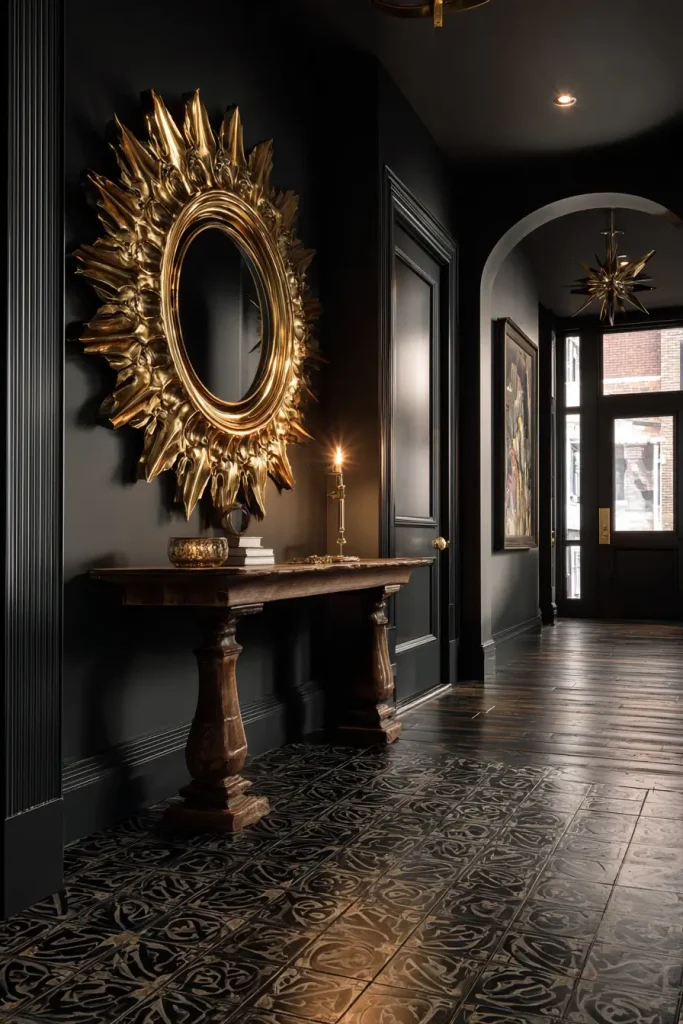 5. Add a Statement Mirror — The Bigger, The Better