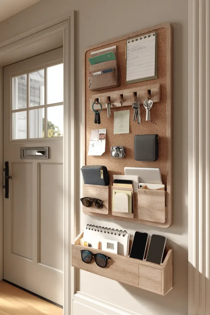 5. Build a Command Center for Keys, Mail, and Phones
