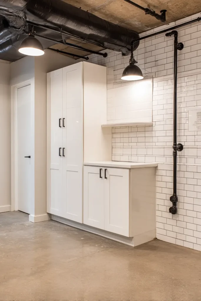  Hide Exposed Pipes and Utilities Creatively