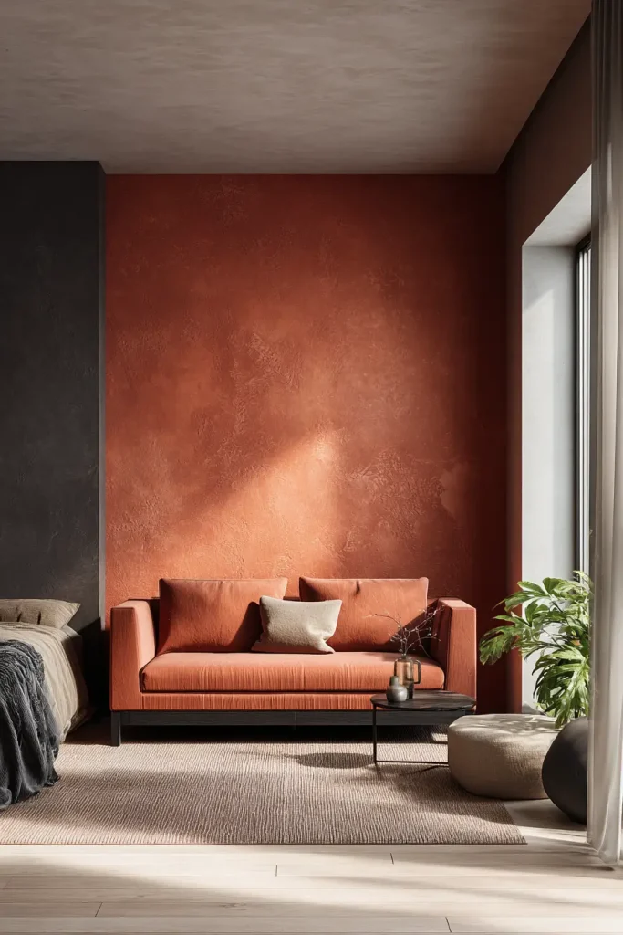 5. Use Color or Removable Wallpaper to Mark a Zone