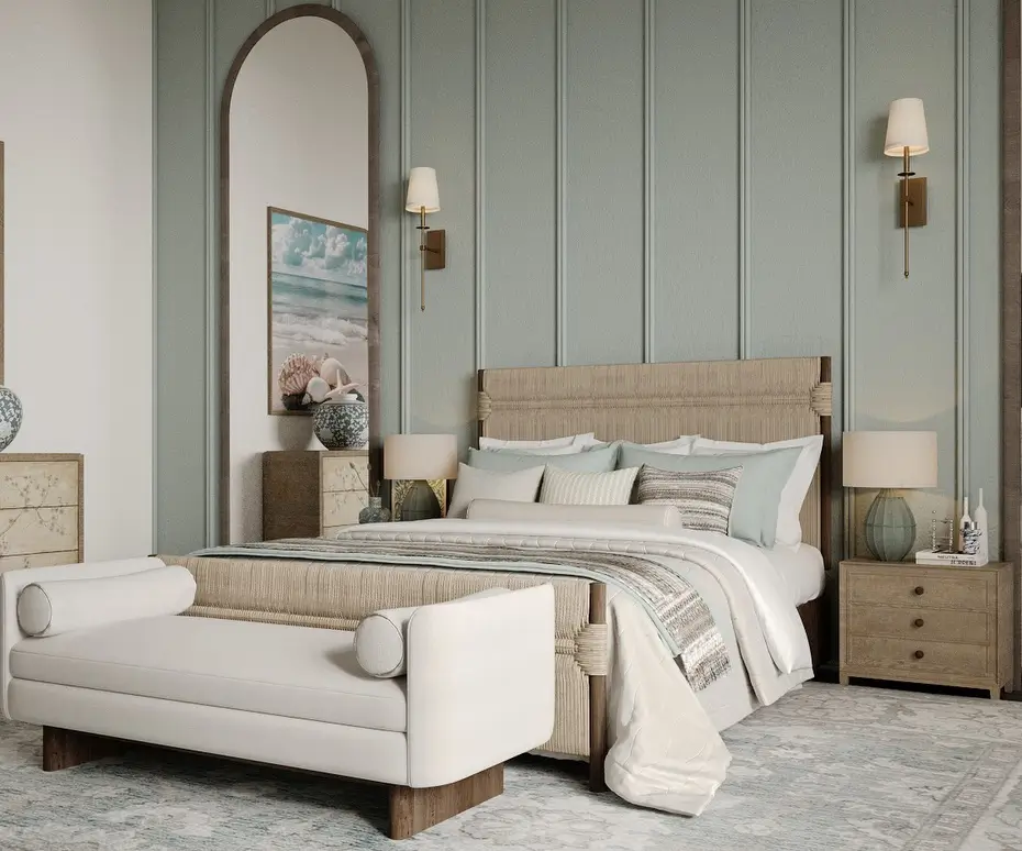 5. Use Rattan or Wicker Furniture