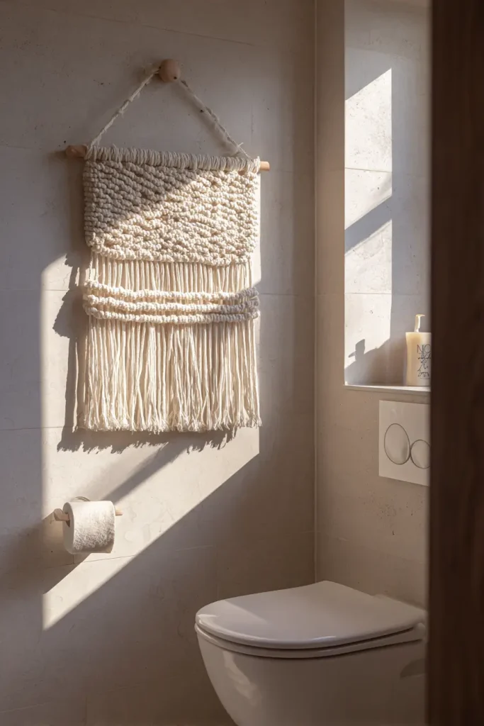 6. A Woven Wall Hanging or Macrame Piece