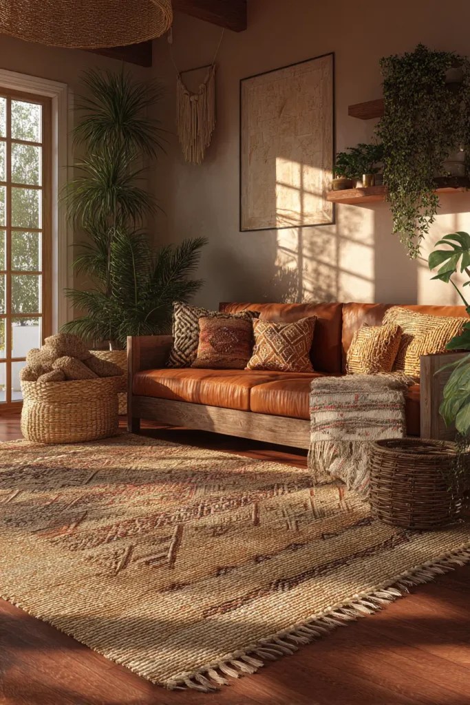 6. Layer Rugs for Texture