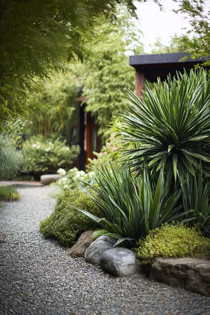 7. Choose Architectural Plants for Year-Round Structure