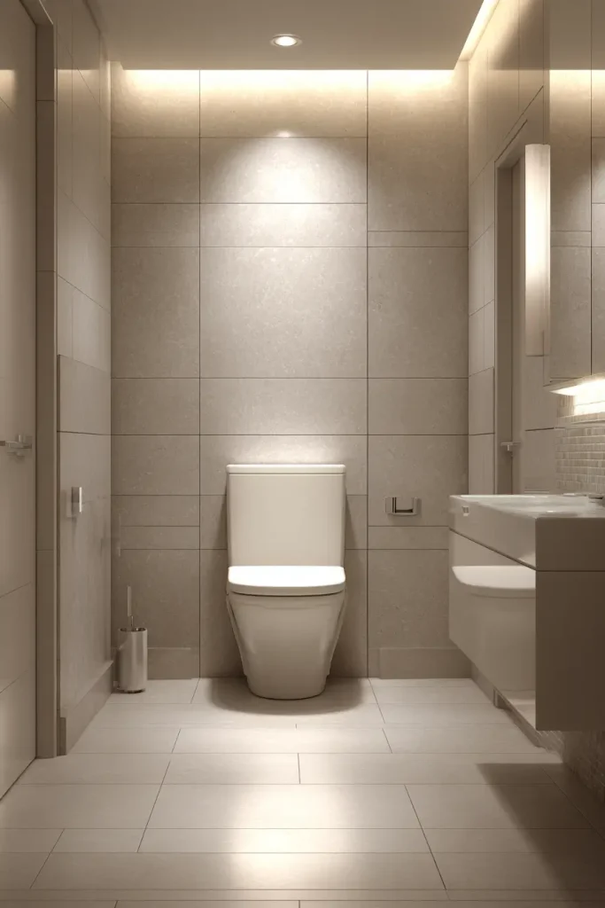7. Choose Non-Slip Flooring with Minimal Grout Lines