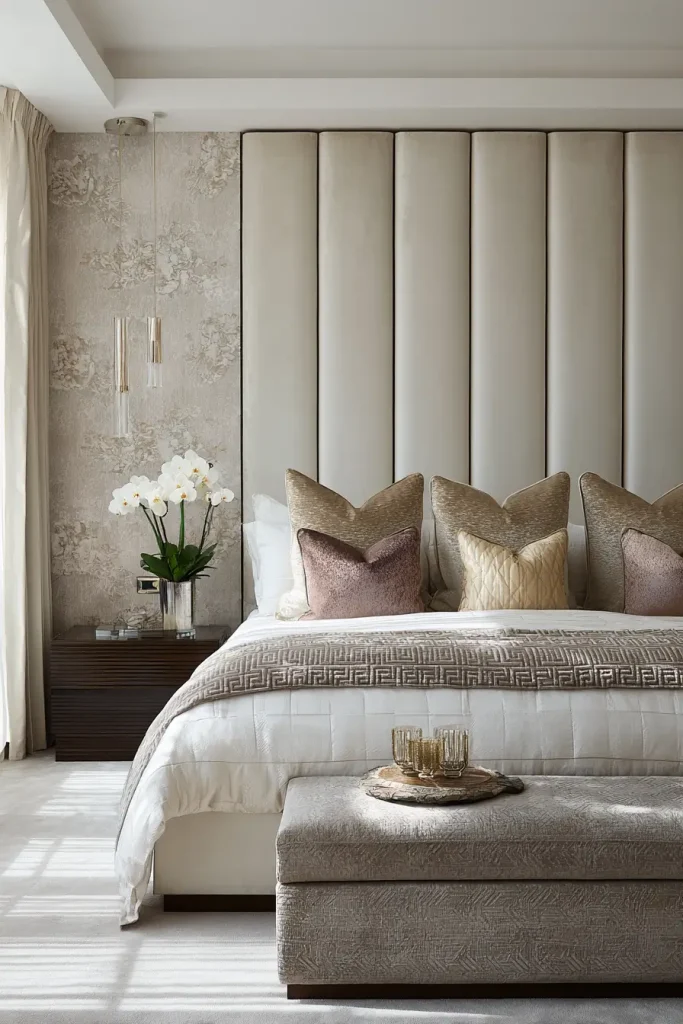 7. Elegant Wall Treatments Beyond Paint
