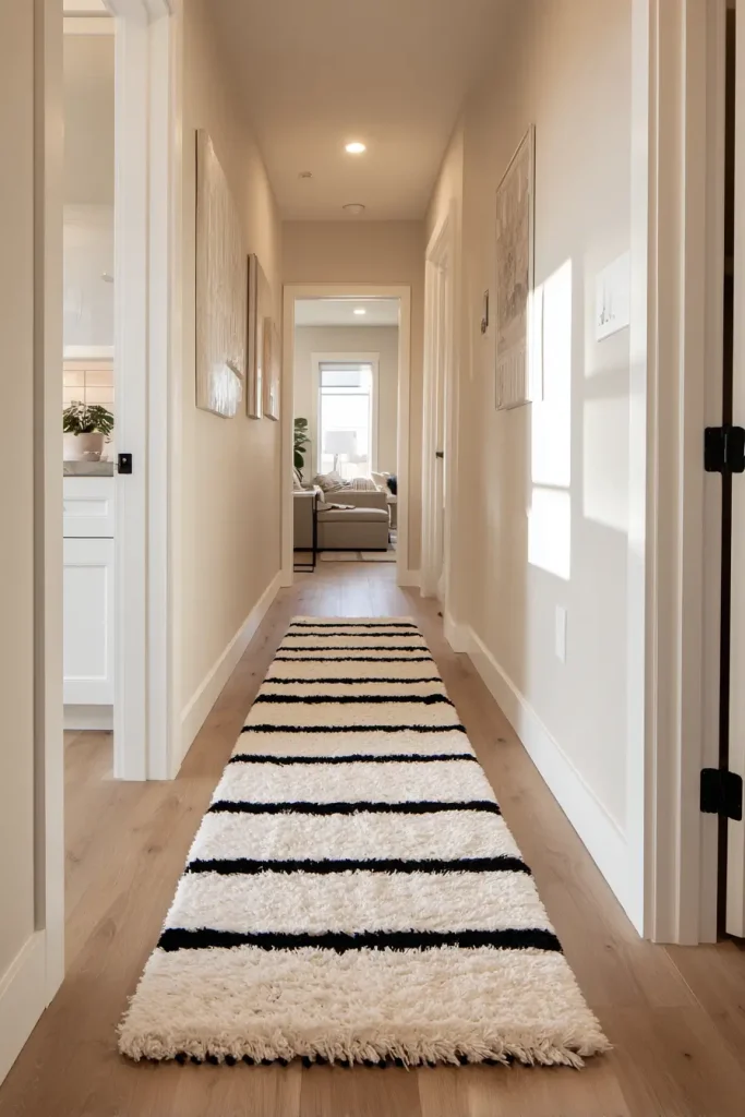 7. How to Use a Runner Rug to Make It Look Longer
