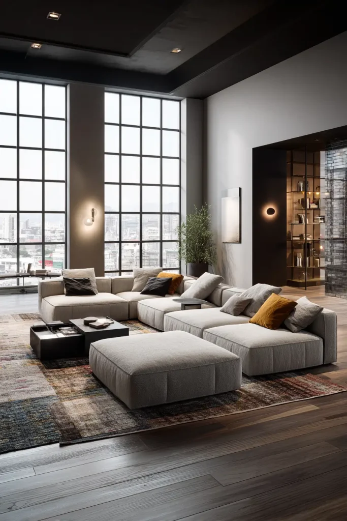 7. Luxury Modular Sofa Systems