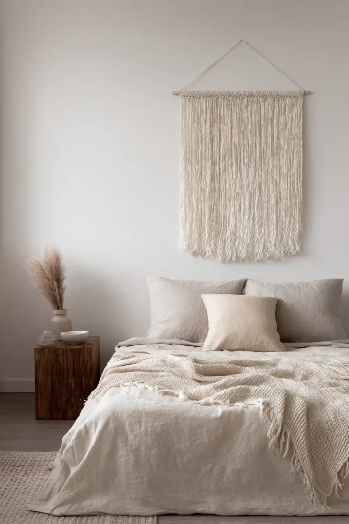 7. Neutral Tapestry or Textile