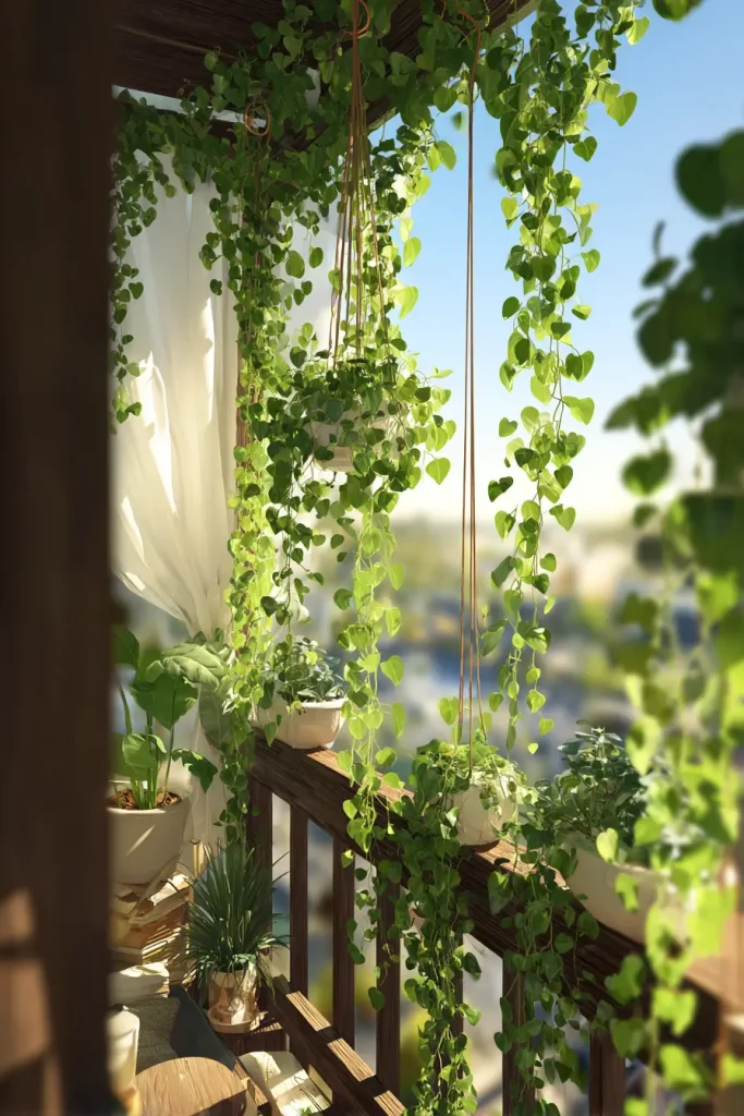 8. Hanging Plant Rods With Removable Hooks