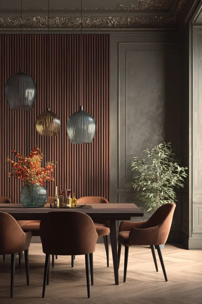 9) Bold Wall Texture That Adds Depth