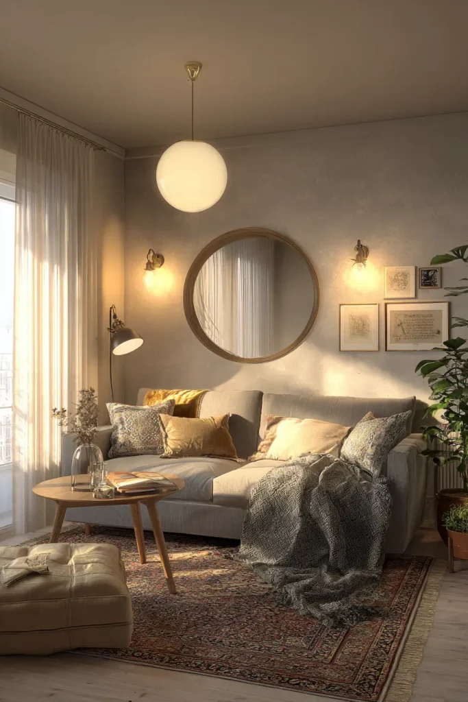9. Choose Furniture You Can See Through or Under