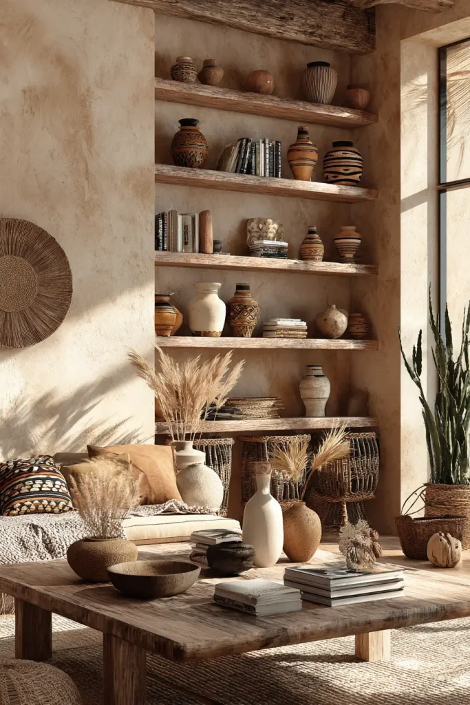 9. Decorate With Handmade Pottery