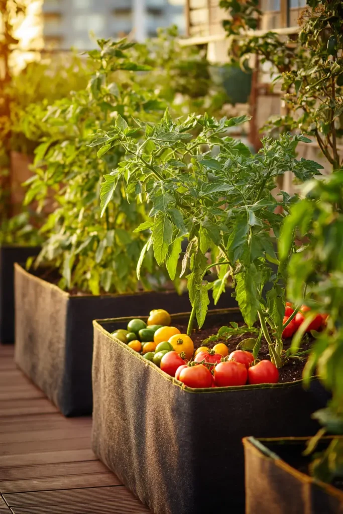 9. Fabric Raised Beds
