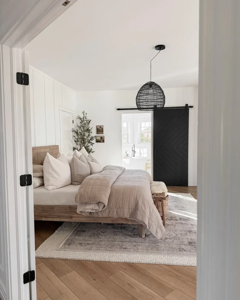 9. Metallic & Stone Accents for a Classy Finish