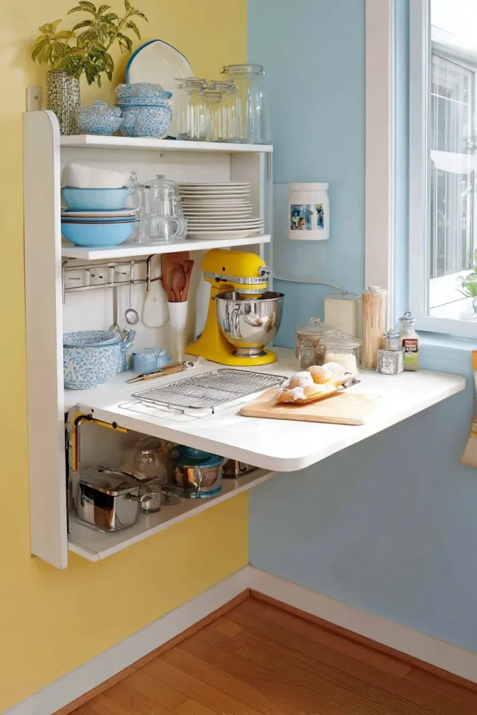 9. Under-Cabinet Mounted Shelf