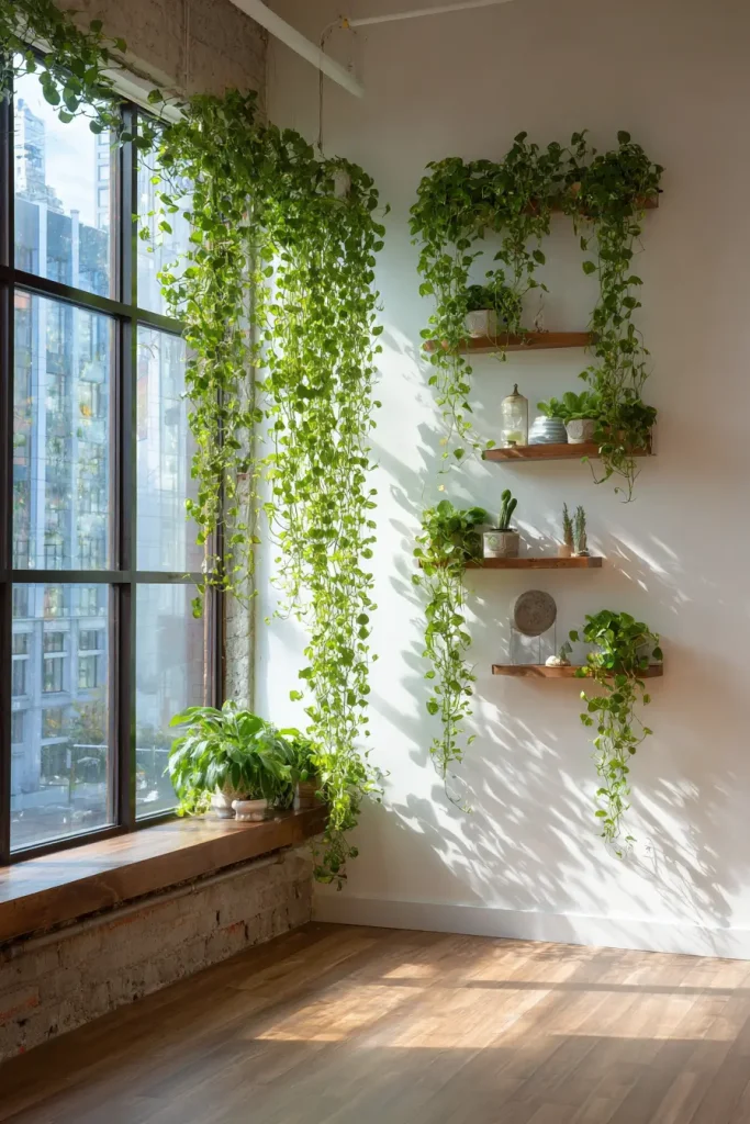 9. Vertical Wall Plants