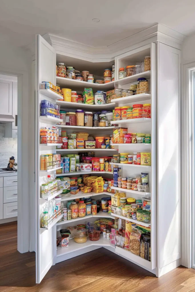 A Floor to Ceiling Freestanding Cabinet