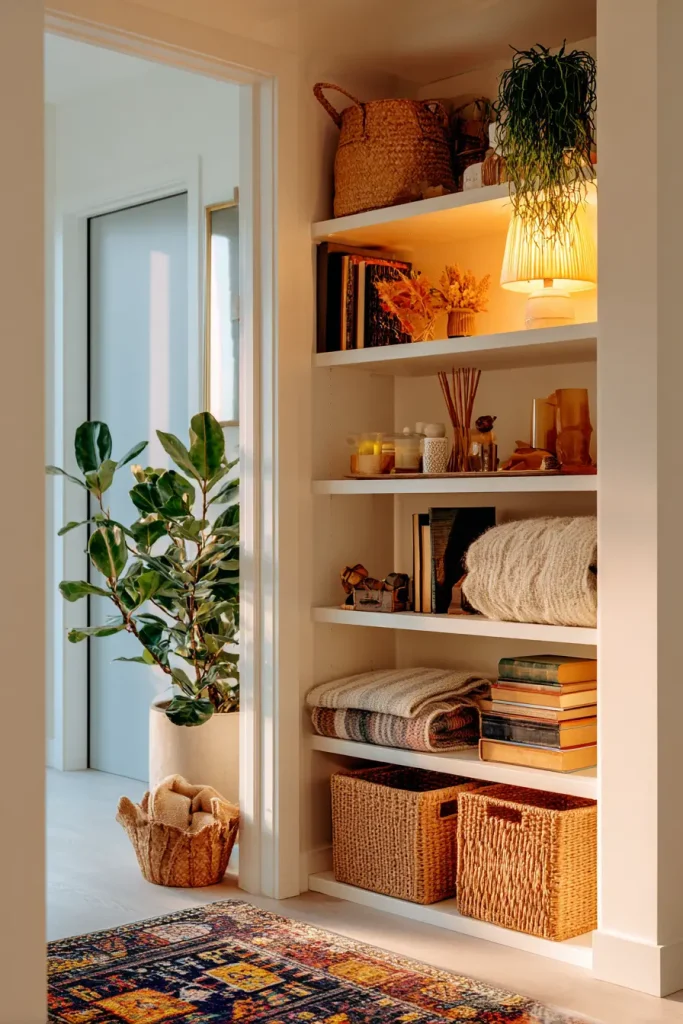 A Freestanding Shelf That Looks Built-In