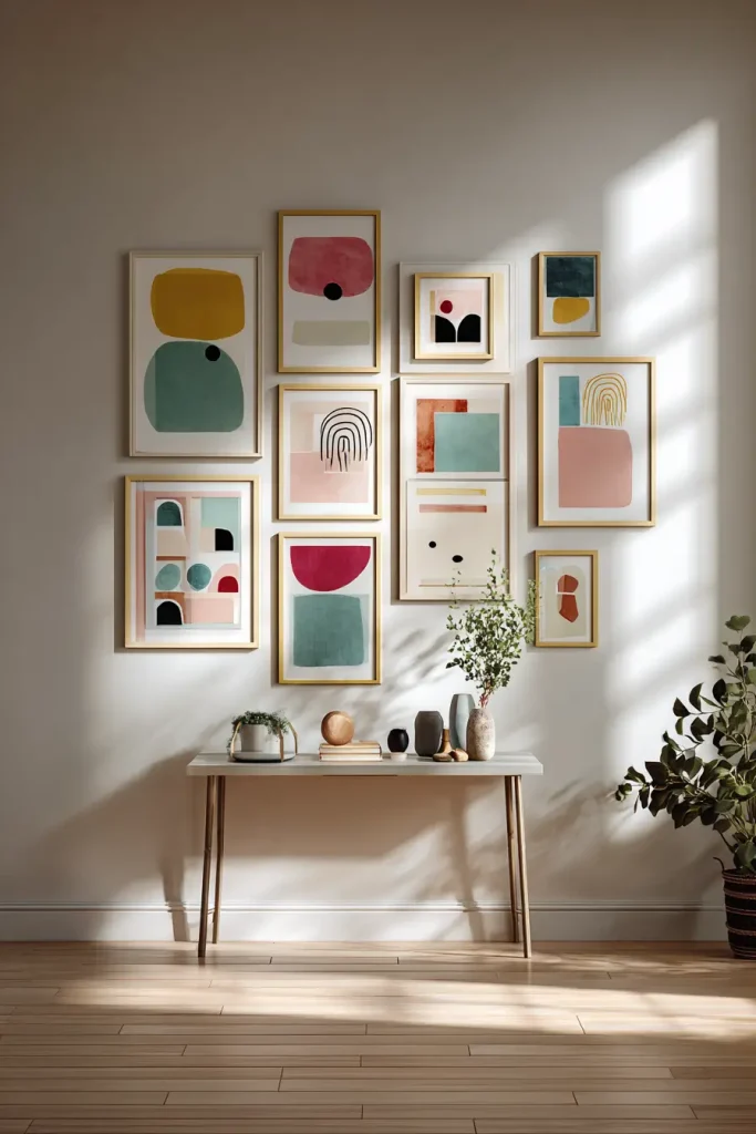 A Gallery Wall With Zero Nail Holes