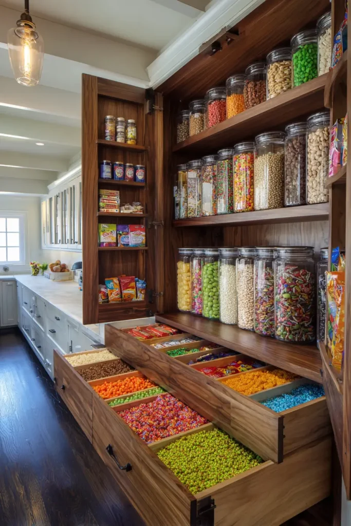 A Repurposed Armoire or Wardrobe