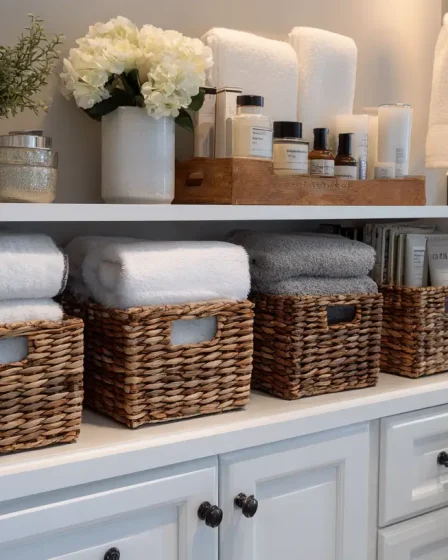 Bathroom Storage Ideas When You Have Zero Cabinet Space