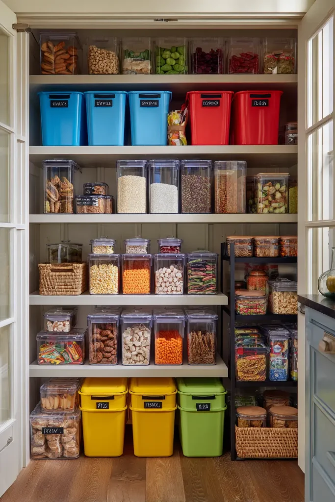 Color-Code Zones for Shared Households