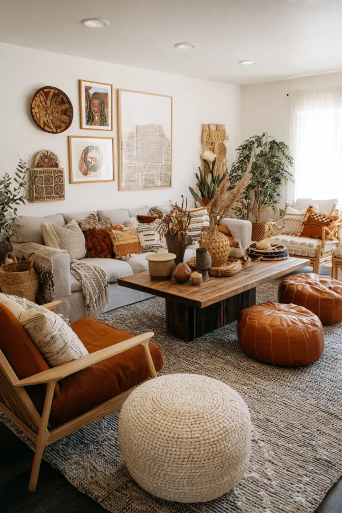 Color Palettes That Work Best for Afrohemian Decor