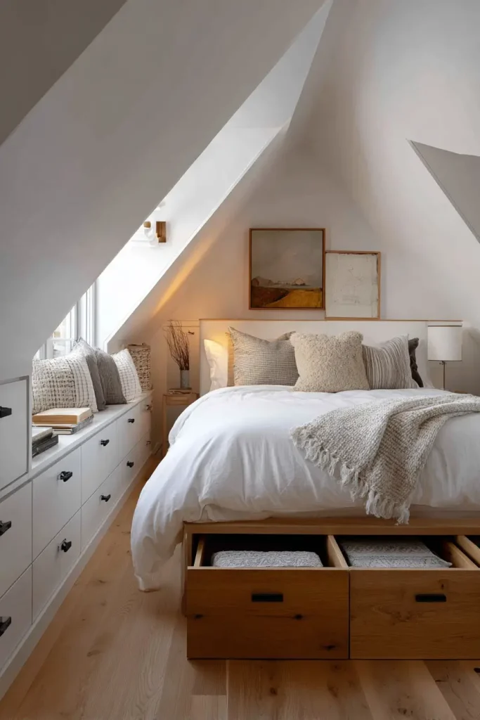 Create a Gallery Wall on the Flat Gable End
