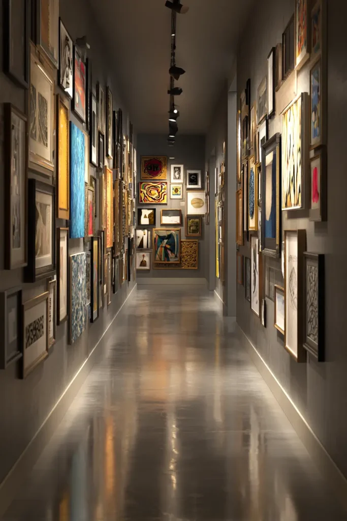 Create a salon style gallery