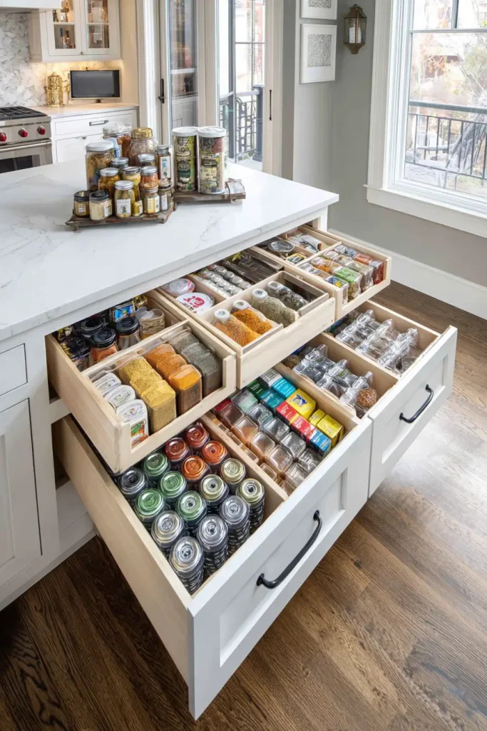 Divide Your Cabinet Storage Between Two Cooks