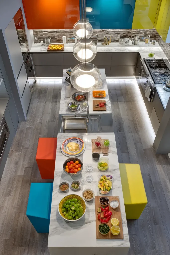 Give Each Cook Their Own Task Lighting