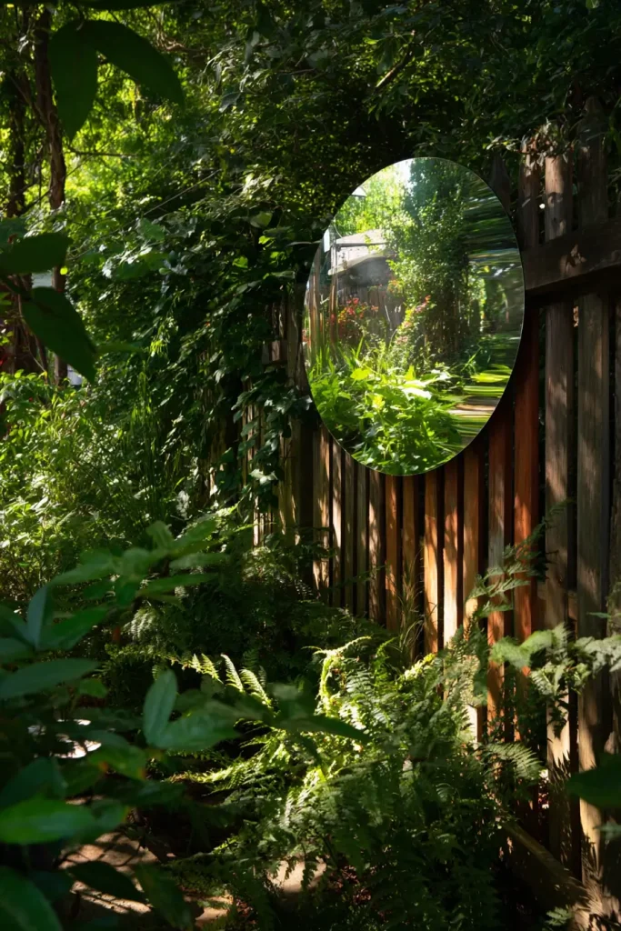 Hang an Outdoor Mirror