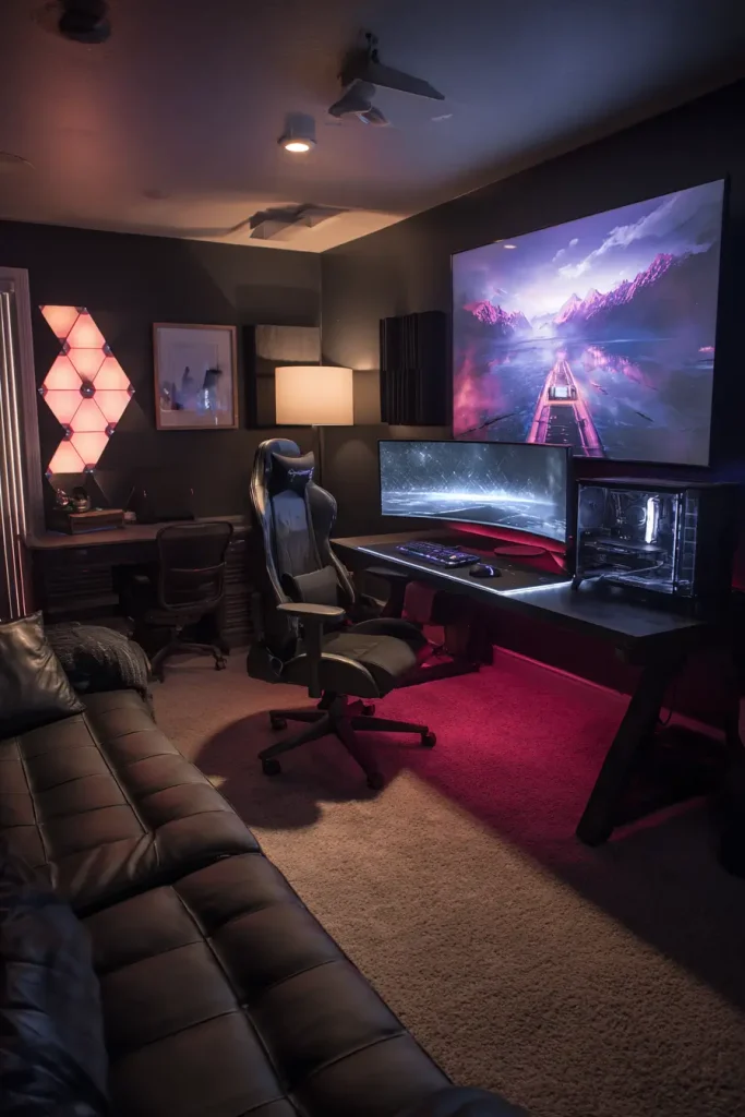 How to Build a Gaming Room + Home Theater
