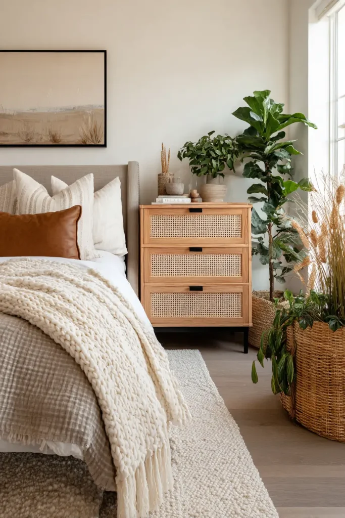 Cane Webbing Cabinet Door Inserts