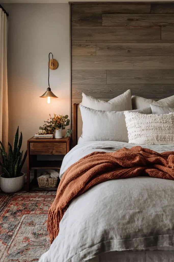 DIY Bedside Sconce From a Thrifted Lamp