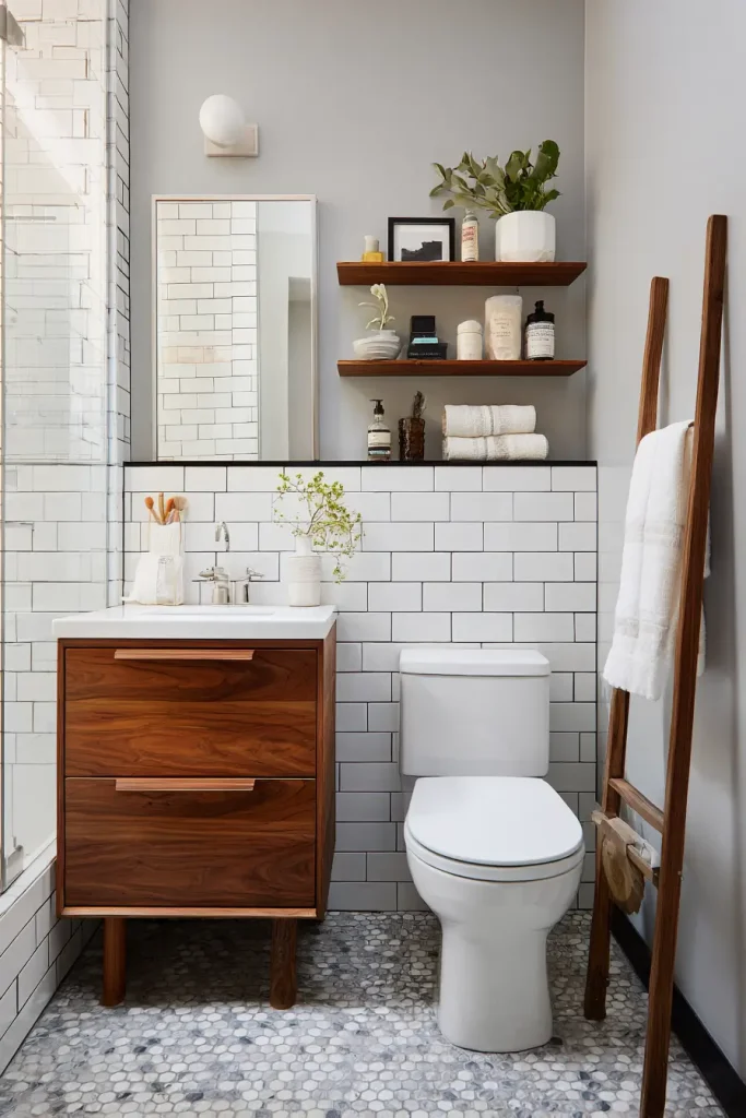 Layout Hacks to Make a Small Bathroom Feel Bigger