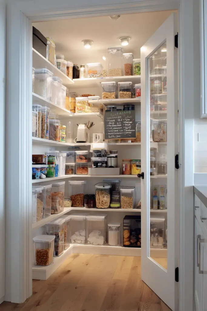 Mount a Whiteboard Inside Your Pantry Door