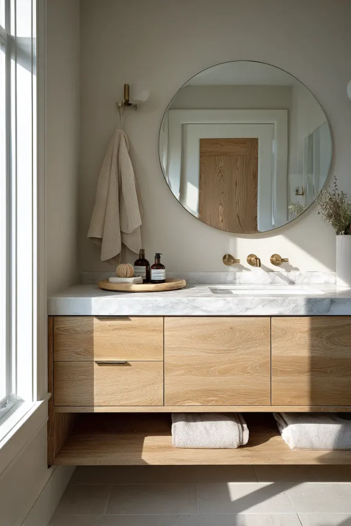 Natural Wood Cabinets