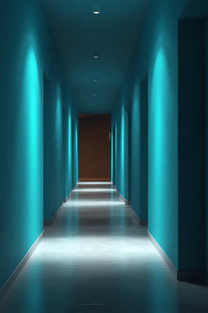 Paint the far wall a bold color