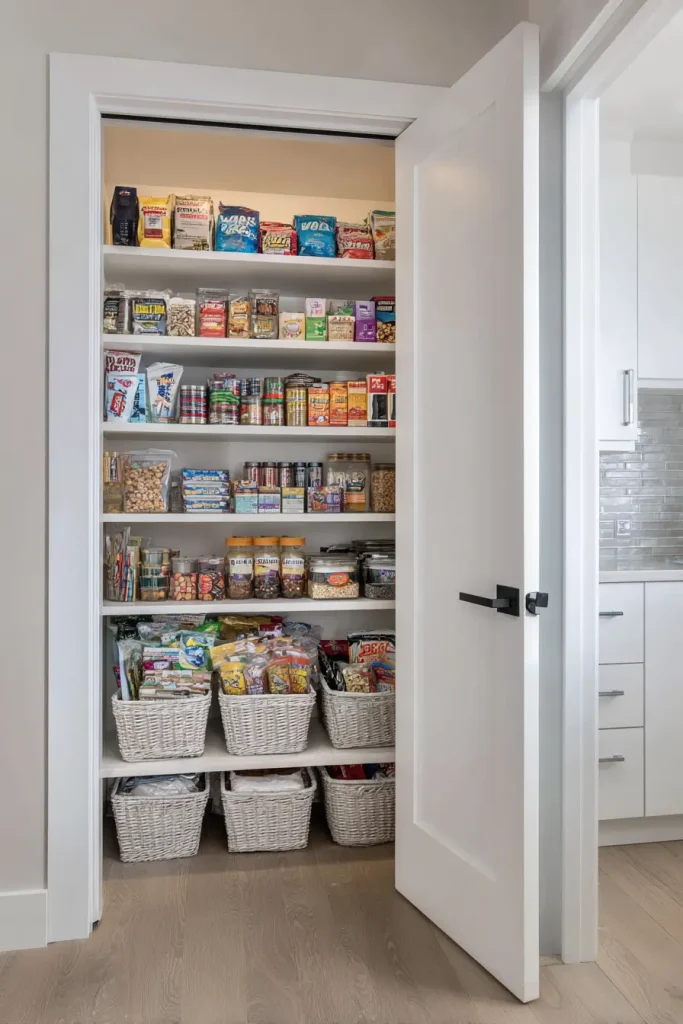 Put a Door Organizer on the Back of Your Pantry Door