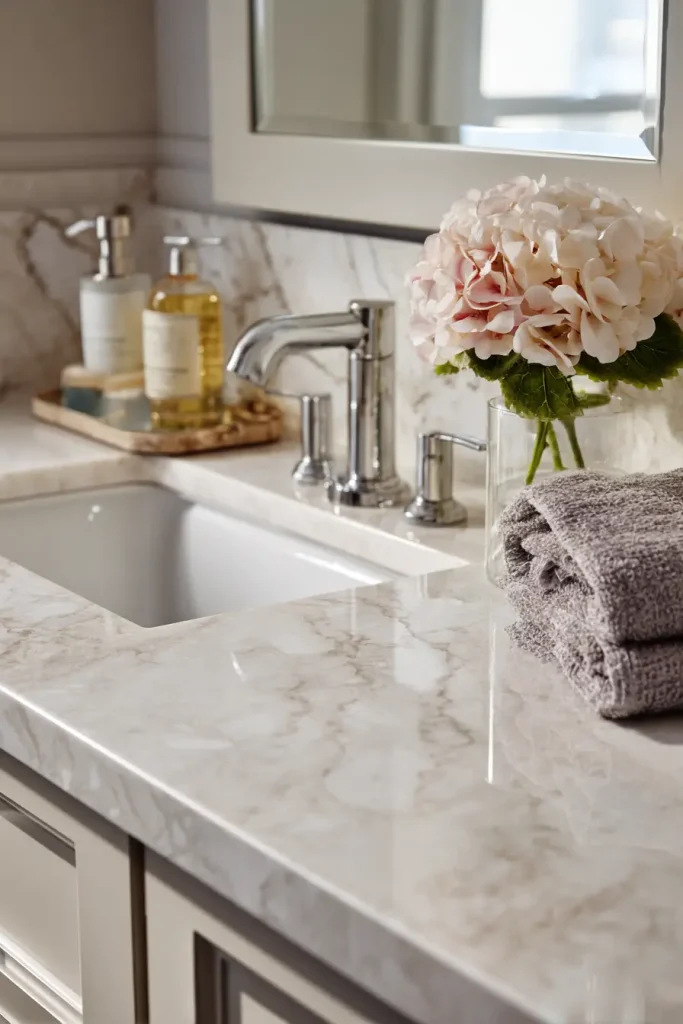 Quartz beats marble every time.