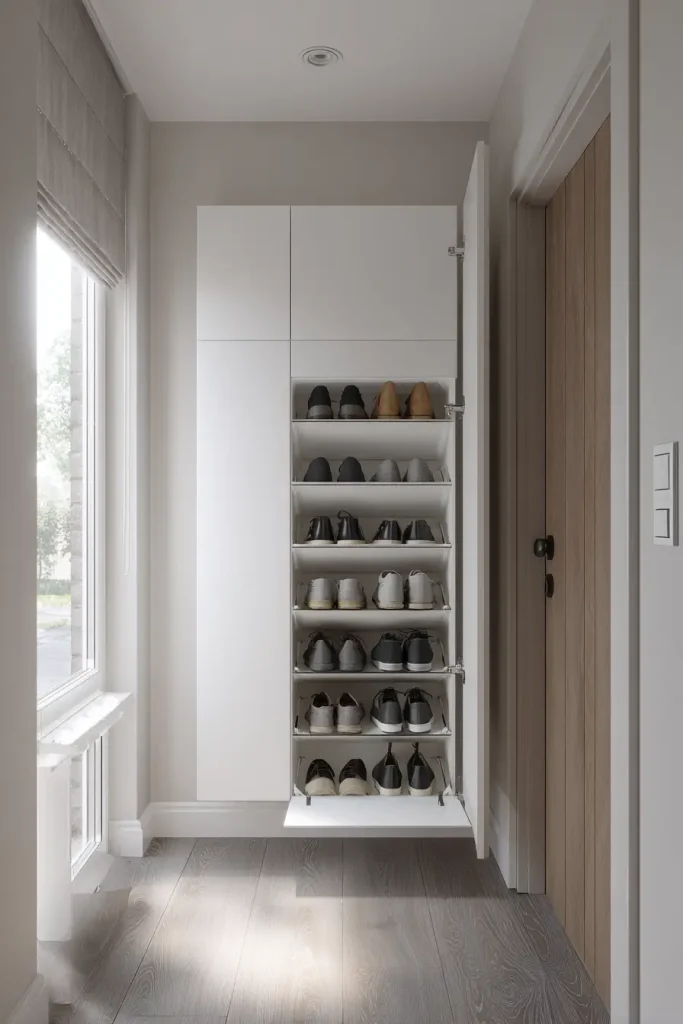 Slim Shoe Cabinet
