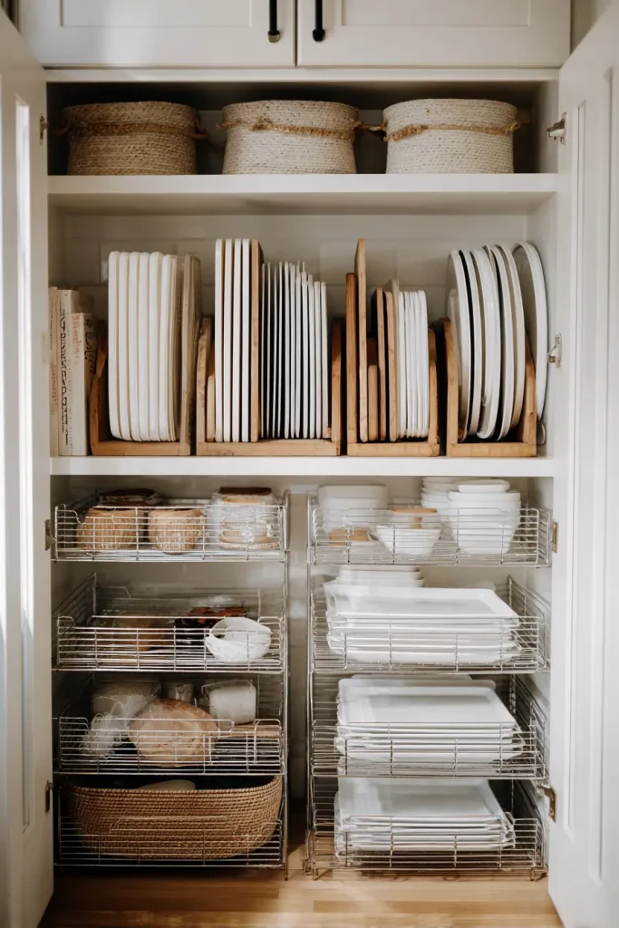 Store Baking Sheets and Trays Vertically