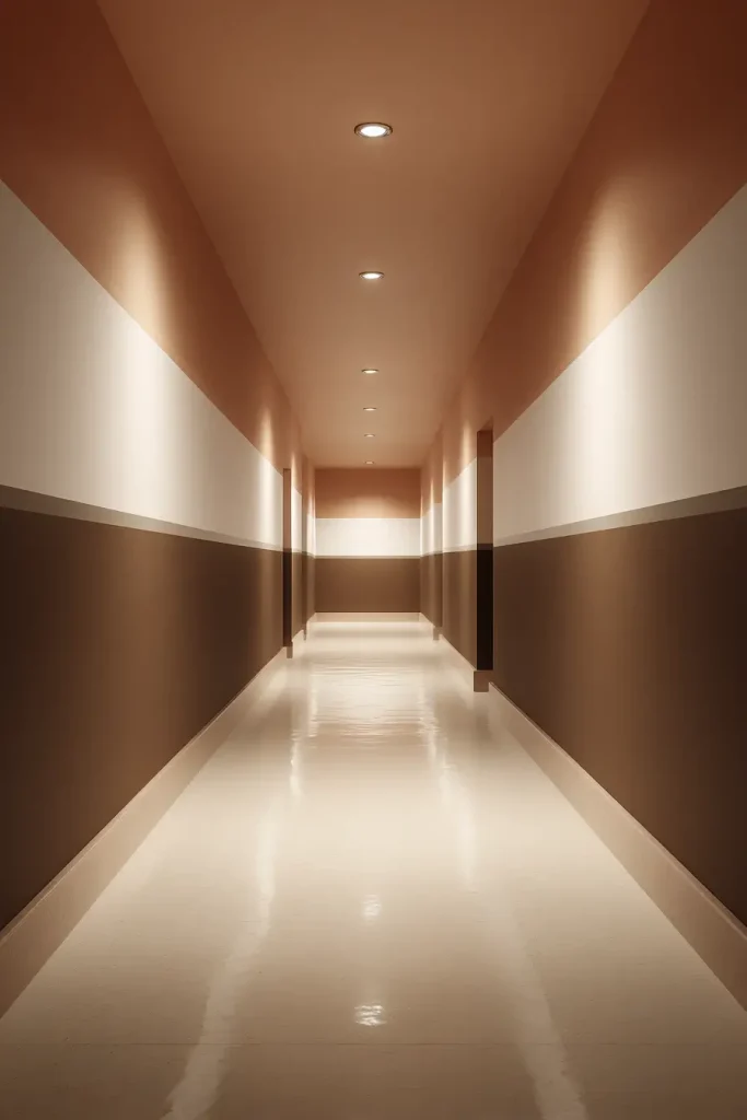 Two tone walls
